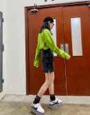  Green Boyfriend Shirt #220413