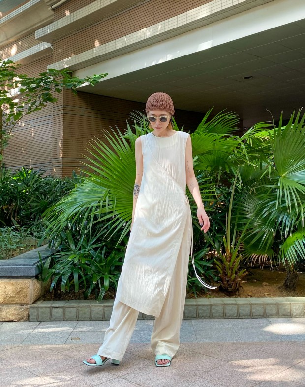 Creamy Layered Overall #220727