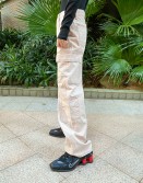 Light Pink Worker Pants #221117
