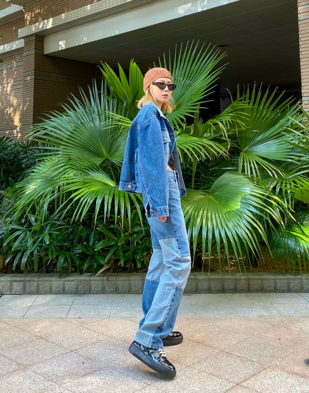 Patched Jeans #221014