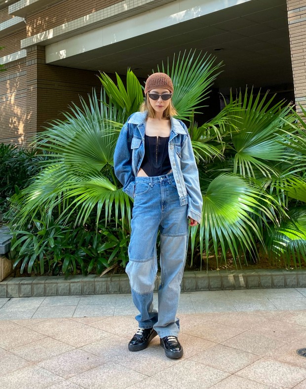 Patched Jeans #221014
