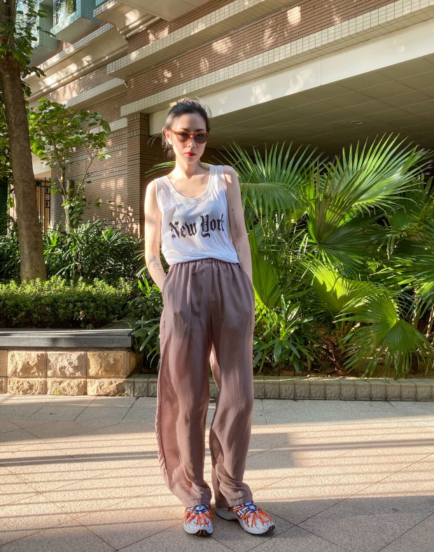 Coffee See Though Pants #230428