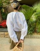 White Layered Top #230225
