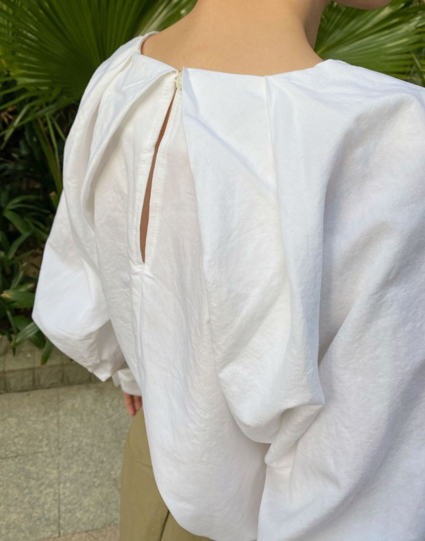 White Layered Top #230225