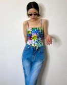 “Love” Graffiti Swim Suits #230516