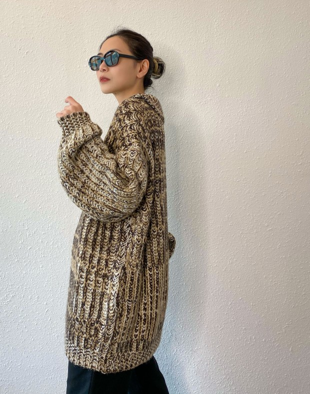 Oversized Pattern Knit #231126