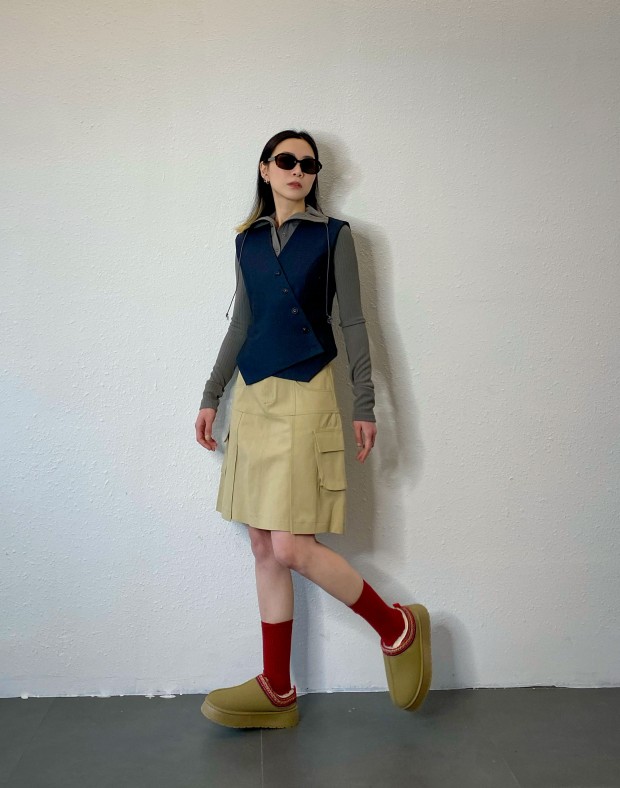 Beige Skirt #240121