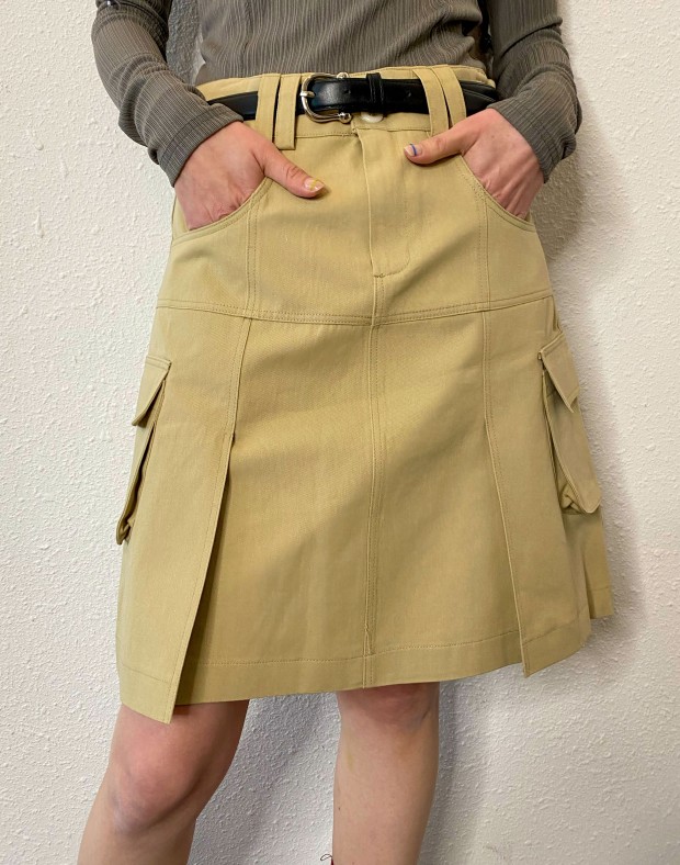 Beige Skirt #240121