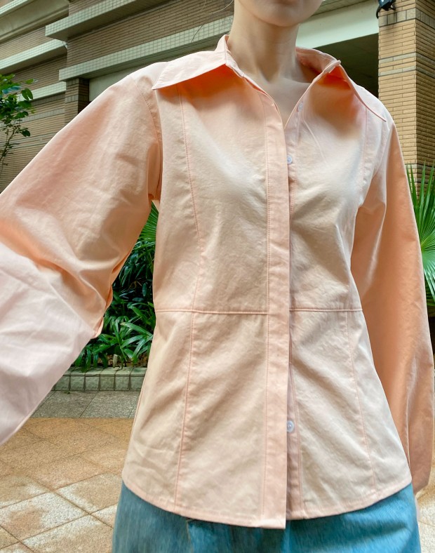 Coral Muti Panel Shirt #230111