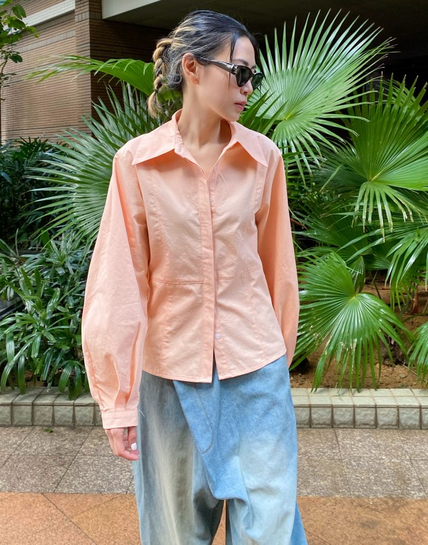 Coral Muti Panel Shirt #230111