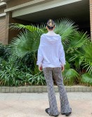 Grey Twisted Parka #230327